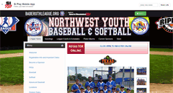 Desktop Screenshot of northwestyouthbaseball.org